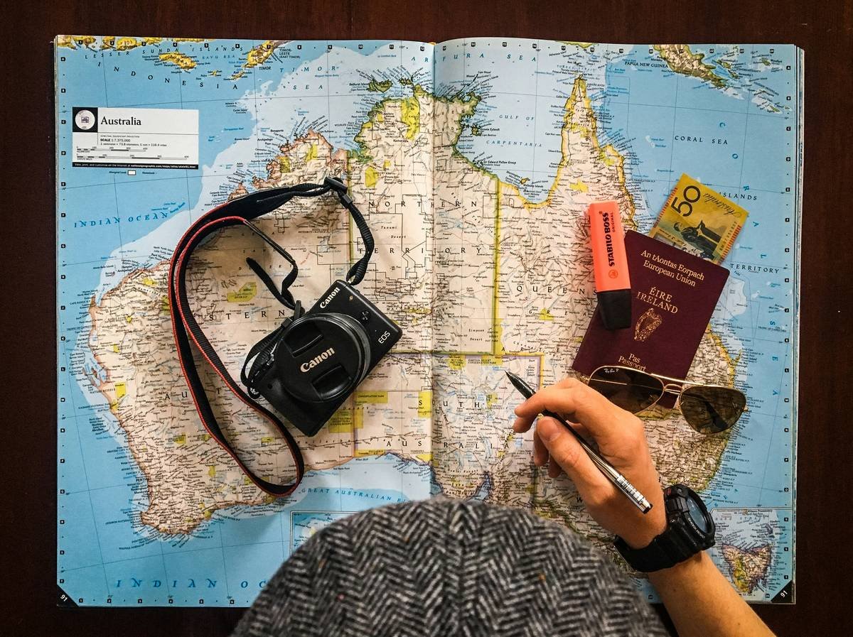 duty protection travel advice: first responder reviewing insurance documents at an airport
